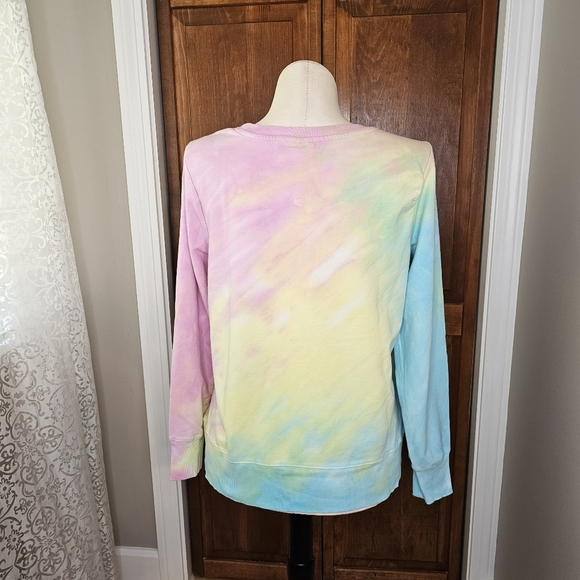 Torrid Lovesick Tie-Dye Sweatshirt with Heart and Lightning Bolt - Picture 10 of 11